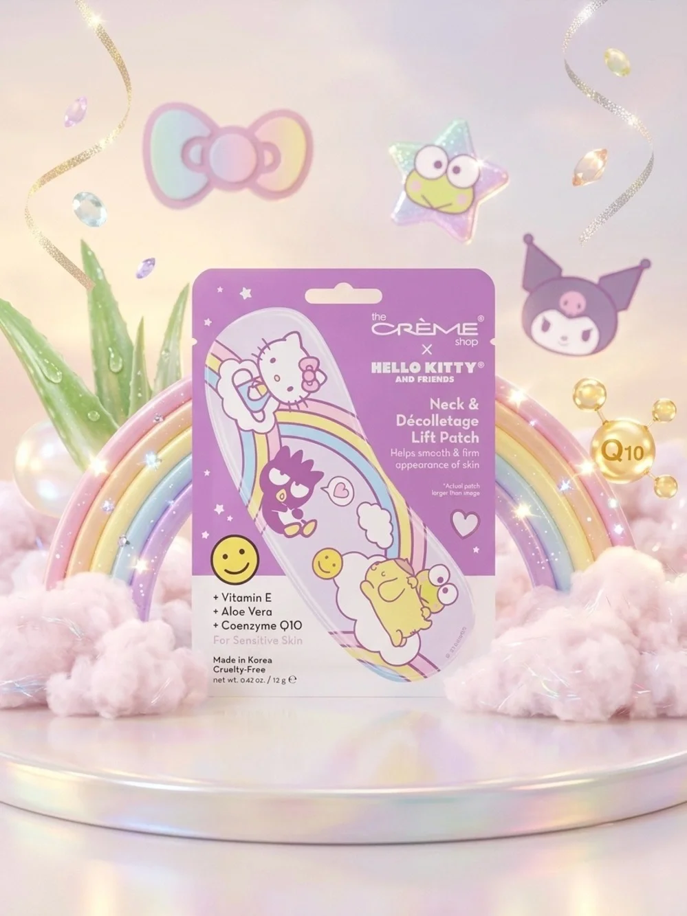The Crème Shop Hello Kitty Neck & Décolletage Lift Patch